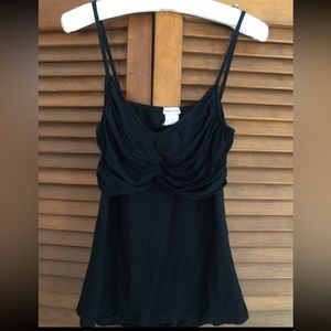 INTIMISSIMI black backless spaghetti strap top